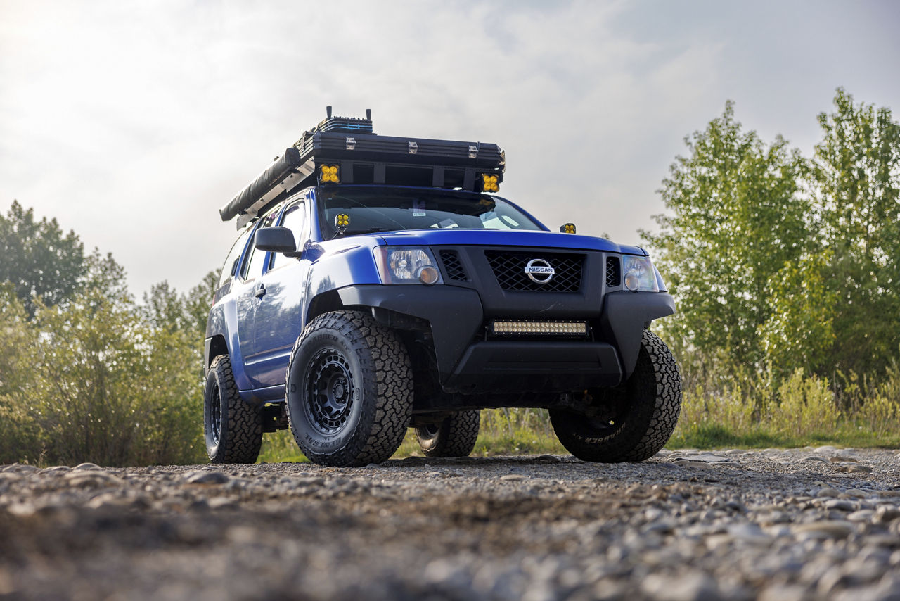 2009 Nissan XTerra - Black Rhino CHAMBER - Black | Wheel Pros